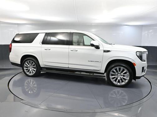 White Frost Tricoat 2024 GMC Yukon XL Denali