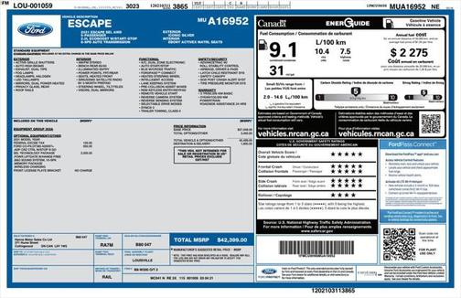 2021 Ford Escape SEL