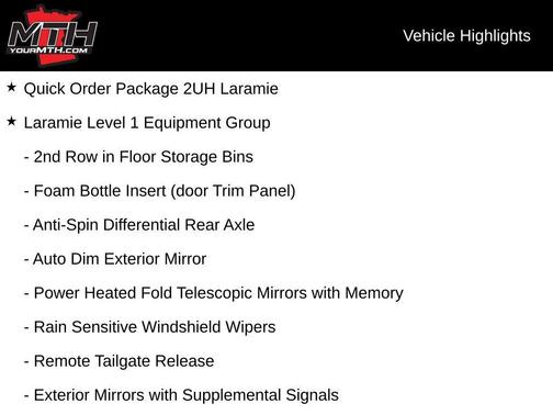 2026 RAM 2500 Laramie Crew Cab 4x4 6'4' Box