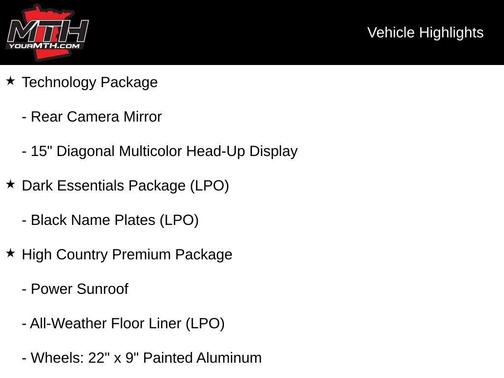 2024 Chevrolet Silverado 1500 High Country
