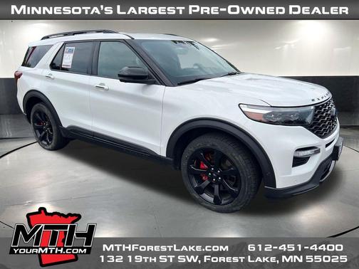 STAR WHITE MET TRI-COAT 2020 Ford Explorer ST