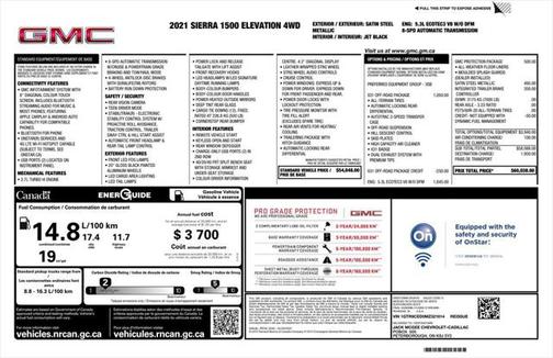 2021 GMC Sierra 1500 Elevation