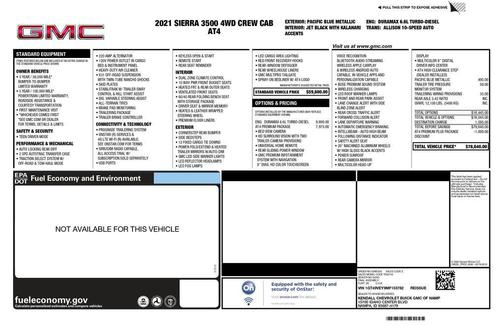 2021 GMC Sierra 3500 Base