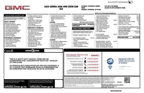 2024 GMC Sierra 3500 SLE