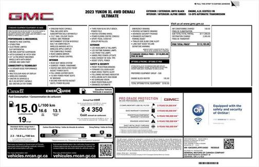 2023 GMC Yukon XL Denali Ultimate