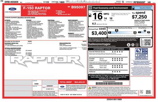 2024 Ford F-150 Raptor