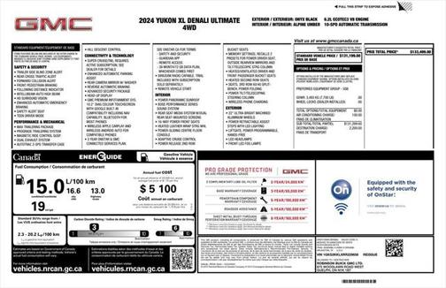 2024 GMC Yukon XL Denali Ultimate