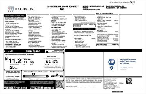 2025 Buick Enclave Sport Touring