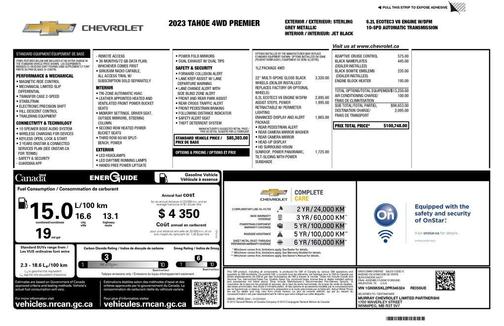 2023 Chevrolet Tahoe Premier