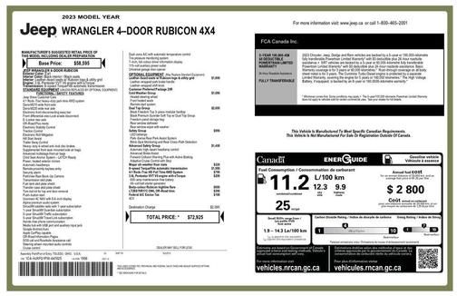 2023 Jeep Wrangler Rubicon