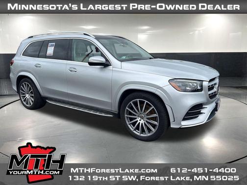 Iridium Silver Metallic 2020 Mercedes-Benz GLS 580 4MATIC