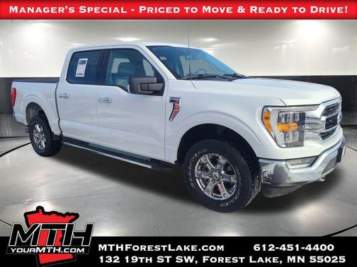 OXFORD WHITE 2021 Ford F-150 XLT