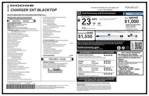 2018 Dodge Charger SXT