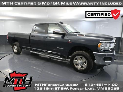 Maximum Steel Metallic Clearcoat 2022 RAM 2500 Big Horn Crew Cab 4x4 8' Box