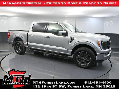 ICONIC SILVER METALLIC 2023 Ford F-150 Lariat