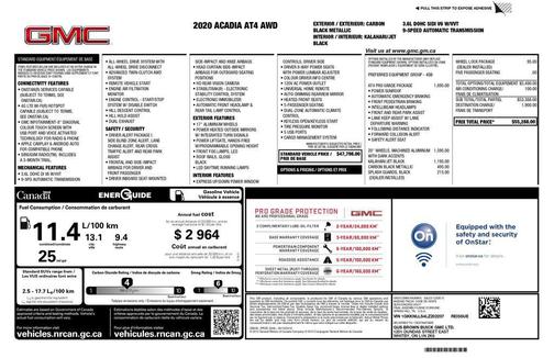 2020 GMC Acadia AWD AT4