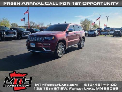 2017 Jeep Grand Cherokee Summit