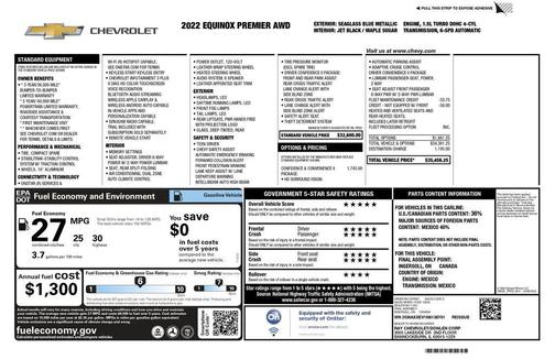 2022 Chevrolet Equinox Premier w/1LZ