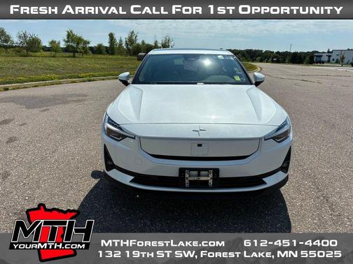 Snow Metallic 2024 Polestar 2 Long Range Dual Motor Plus