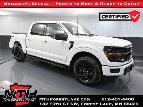 OXFORD WHITE 2024 Ford F-150 XLT