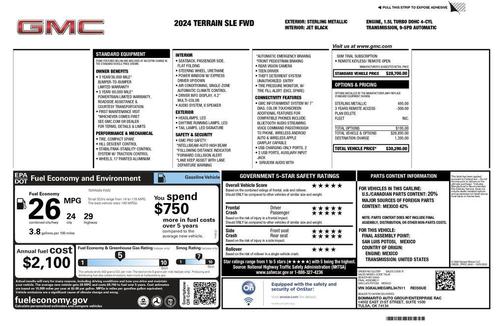 2024 GMC Terrain SLE