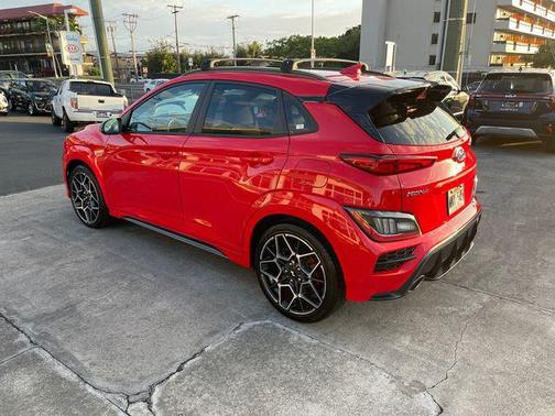 Racing Red 2022 Hyundai Kona N Base