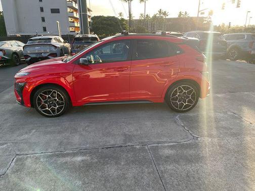 Racing Red 2022 Hyundai Kona N Base