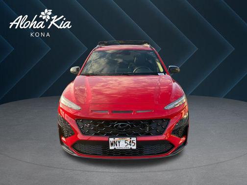 Racing Red 2022 Hyundai Kona N Base