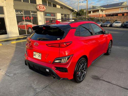 Racing Red 2022 Hyundai Kona N Base