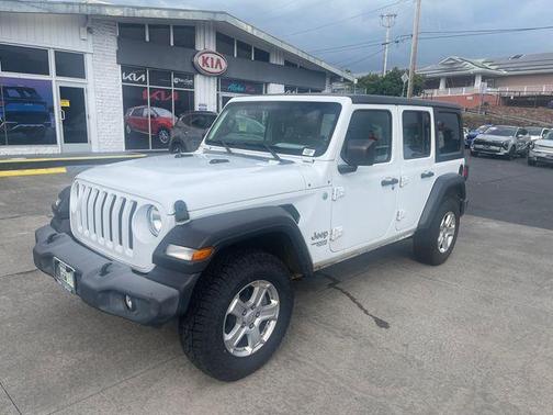 Bright White Clearcoat 2020 Jeep Wrangler Unlimited Sport