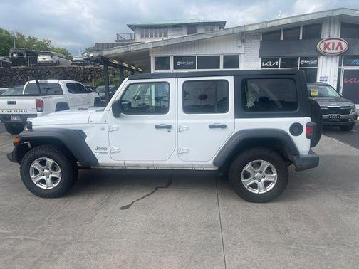 Bright White Clearcoat 2020 Jeep Wrangler Unlimited Sport