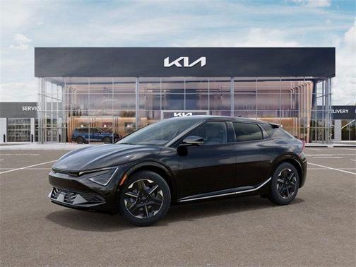 Ebony Black 2025 Kia EV6 Wind