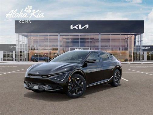 Ebony Black 2025 Kia EV6 Wind