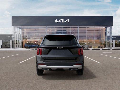 Interstellar Gray 2025 Kia Sorento Hybrid EX