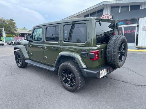 Sarge Green Clearcoat 2023 Jeep Wrangler 4-Door Sahara Altitude 4x4