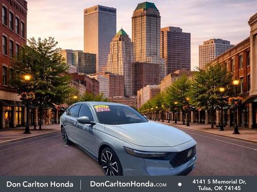 Urban Gray Pearl 2025 Honda Accord Hybrid Sedan