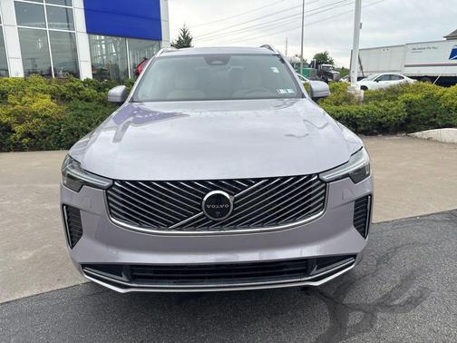 Aurora Silver 2026 Volvo XC90 Plus, B5 AWD Gas (mild hybrid), Gasoline, Bright, 7 Seats