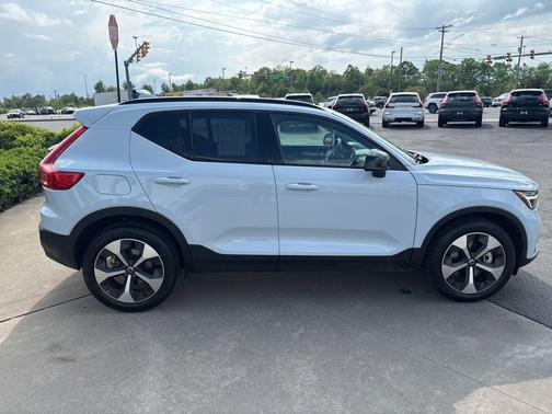 Cloud Blue 2026 Volvo XC40 Plus, B5 AWD Gas (mild hybrid), Dark