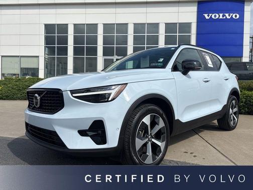 Cloud Blue 2026 Volvo XC40 Plus, B5 AWD Gas (mild hybrid), Dark