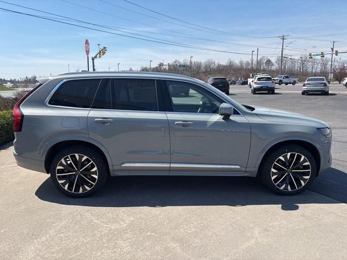 Vapour Grey Metallic 2026 Volvo XC90 Plug-In Hybrid Ultra, T8 AWD, Electric/Gasoline, Bright, 7 Seats