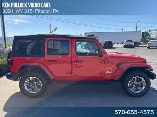 Firecracker Red Clearcoat 2022 Jeep Wrangler Unlimited Sahara