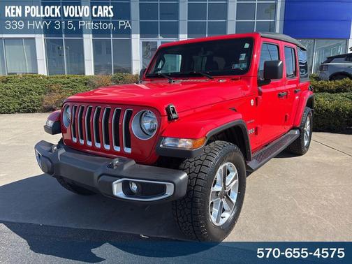 Firecracker Red Clearcoat 2022 Jeep Wrangler Unlimited Sahara