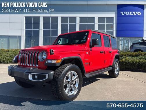 Firecracker Red Clearcoat 2022 Jeep Wrangler Unlimited Sahara