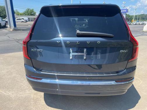 Denim Blue Metallic 2026 Volvo XC90 Plus, B6 AWD Gas (mild hybrid), Gasoline, Bright, 6 Seats