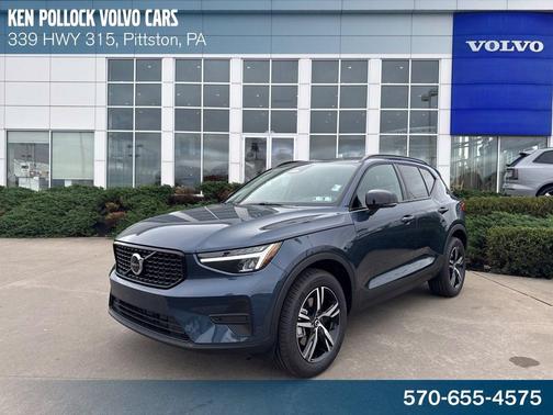 Denim Blue 2026 Volvo XC40 Core, B5 AWD Gas (mild hybrid), Dark