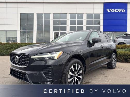 Onyx Black Metallic 2024 Volvo XC60 B5 Core Dark Theme