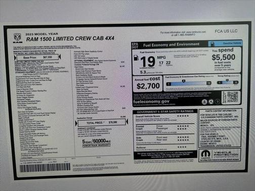 2023 RAM 1500 Limited