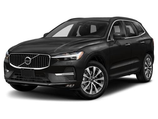 Crystal White Metallic 2024 Volvo XC60 B5 Core Dark Theme