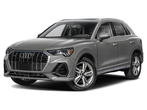 Glacier White Metallic 2024 Audi Q3 45 S line Premium Plus