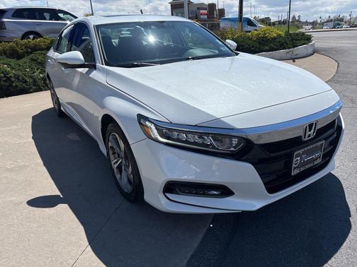 Platinum White Pearl 2020 Honda Accord EX-L 1.5T